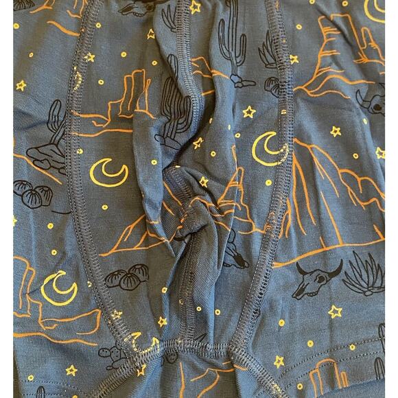 MeUndies Men’s Large Trunk Desert Sky Blue 3” Inseam Micromodal Breathable New - Picture 2 of 13